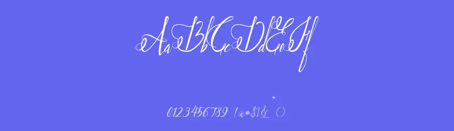 Paradise Script1 by Heroglyphs — Script Font — thumbnail 3