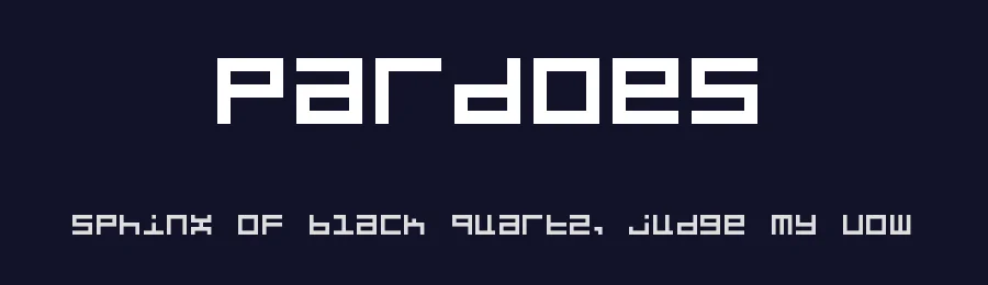 Pardoes by LeFly Fonts — Display Font — thumbnail 2