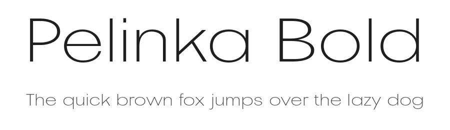 Pelinka Bold by Anwar Patihan — Sans Font