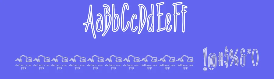 Penitencia by deFharo — Script Font — thumbnail 3