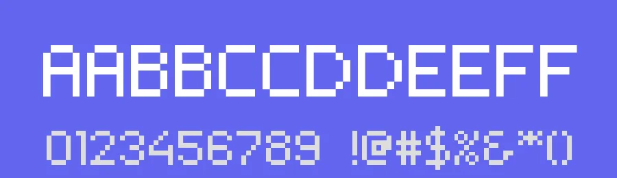 PixelForce by Daymarius — Display Font — thumbnail 3