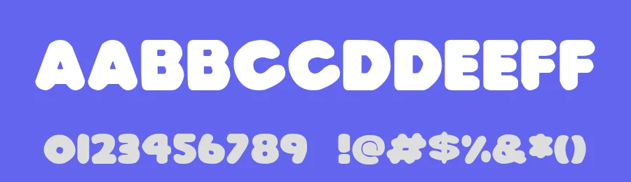 Play time1 by Joseph Dawson — Display Font — thumbnail 3