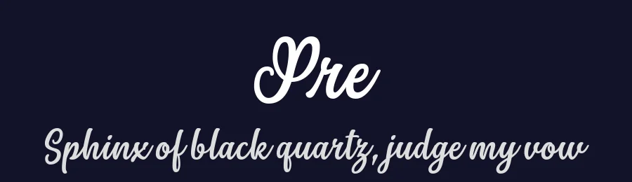 Pre by Situjuh Nazara — Script Font — thumbnail 2
