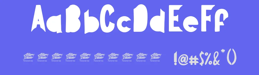 Pumpkin Face Display Personal Use by Fadli Ramadhan Iskandar — Display Font — thumbnail 3