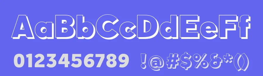 QebabShadowFFP by deFharo — Display Font — thumbnail 3