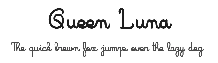 Queen Luna by dcoxy Medina Gregory — Script Font