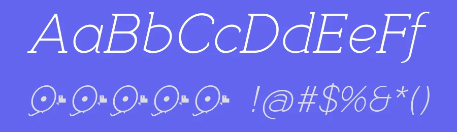 QuotusBold Italic by Fernando Haro — Display Font — thumbnail 3