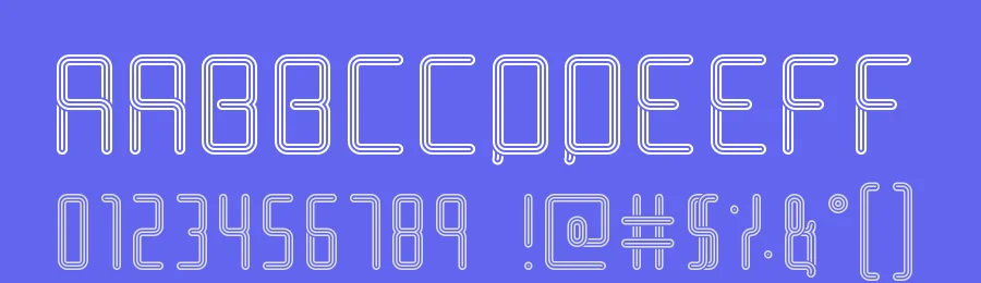 Racetrack Stencil by Chequered Ink Ltd. — Display Font — thumbnail 3