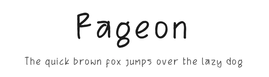 Rageon by Heru Utama Putra — Script Font