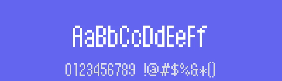 Readable 9x4 by memesbruh03 — Sans Font — thumbnail 3