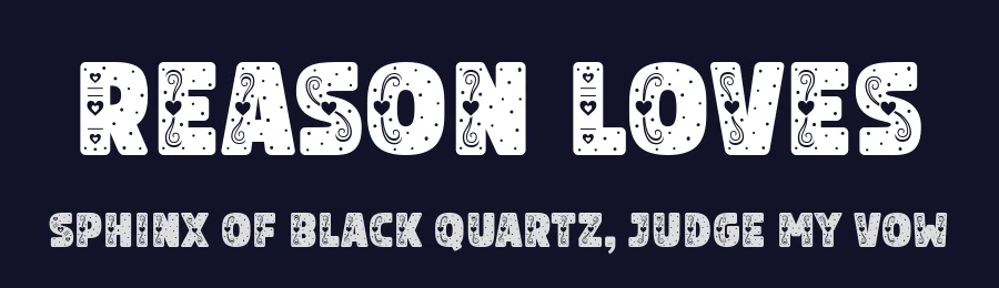 Reason Loves by Situjuh Nazara — Display Font — thumbnail 2
