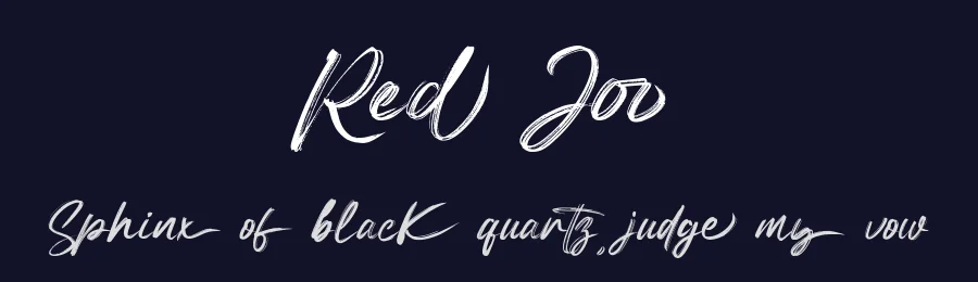 Red Joo by Green Adventure Std. 2020 — Script Font — thumbnail 2
