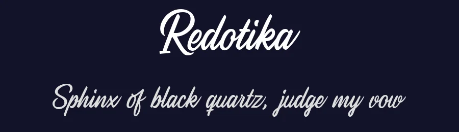 Redotika by Ali Hamidi — Sans Font — thumbnail 2