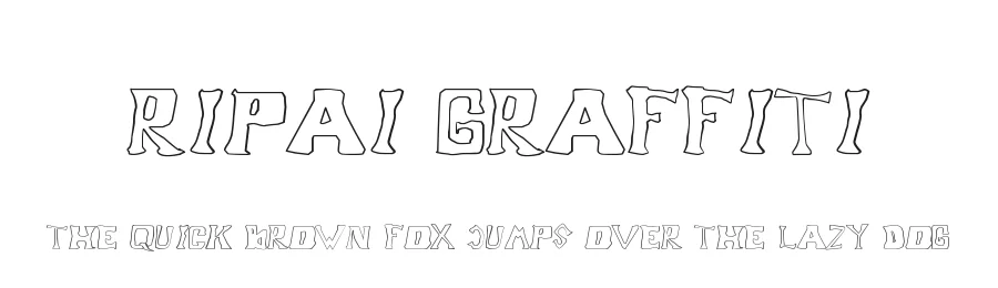 Ripai Graffiti by Mr NastZz — Display Font