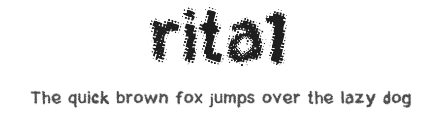 rita1 by adreson — Display Font