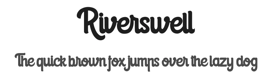 Riverswell by yugo priyat moko (Holydie Studio) — Display Font