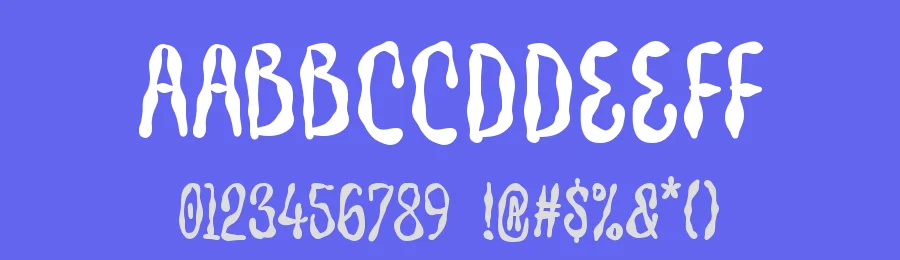 Scary Dolls by Masa Aska Sanurumi — Display Font — thumbnail 3