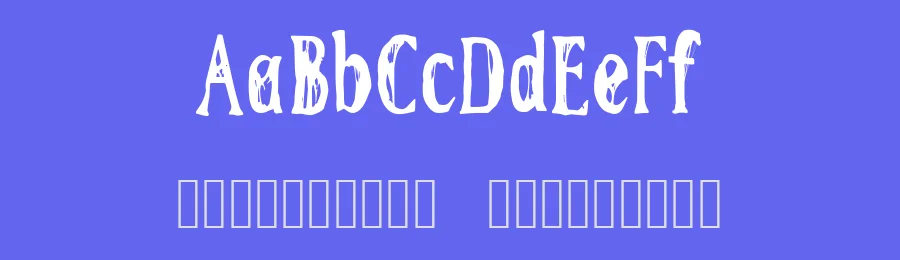 SDHauntedHousedemo by Sudezine — Display Font — thumbnail 3