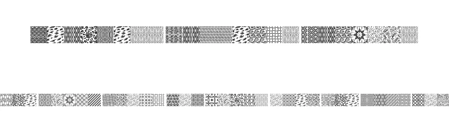 Seamless Patterns Various by Situjuh Nazara — Display Font