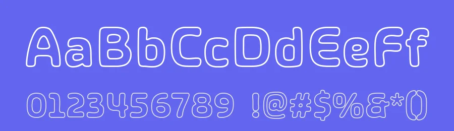 SHA Outline Italic by Situjuh Nazara — Display Font — thumbnail 3