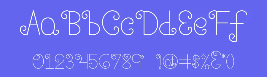 Shooting Stars by MiffinFonts — Display Font — thumbnail 3