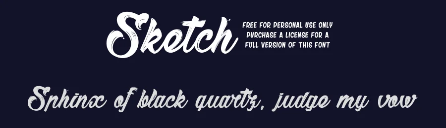 Sketch1 by dcoxy Medina Gregory — Script Font — thumbnail 2