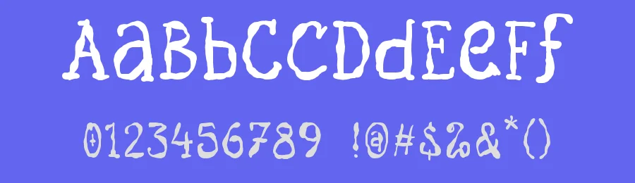 Sketchy Ghost by Masa Aska Sanurumi — Display Font — thumbnail 3