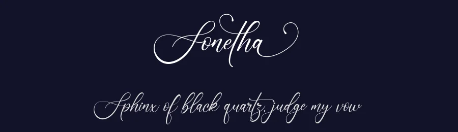 Sonetha by Gilar Studio — Sans Font — thumbnail 2