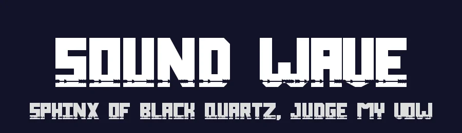 Sound Wave by Joseph Dawson — Sans Font — thumbnail 2