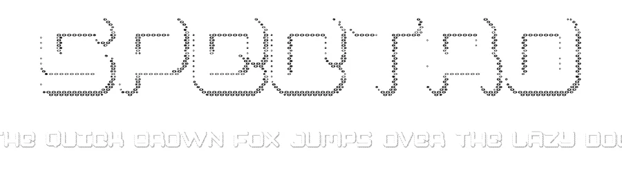 Spectro by Qkila — Display Font