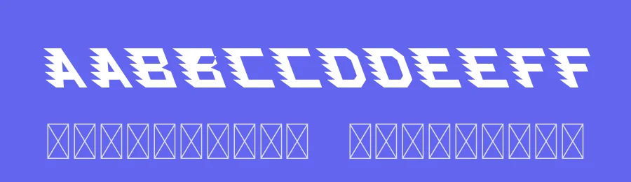 Speed Attack Demo Italic by Shalsha & Suci Anita — Display Font — thumbnail 3