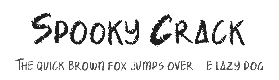 Spooky Crack by AEN Creative Studio 2022 — Display Font