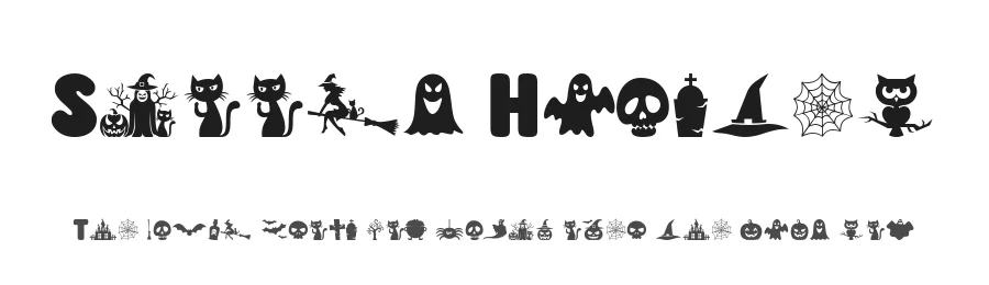 Spooky Haunted by Keithzo — Display Font