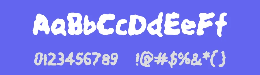 Spooky Squiggles — Display Font — thumbnail 3