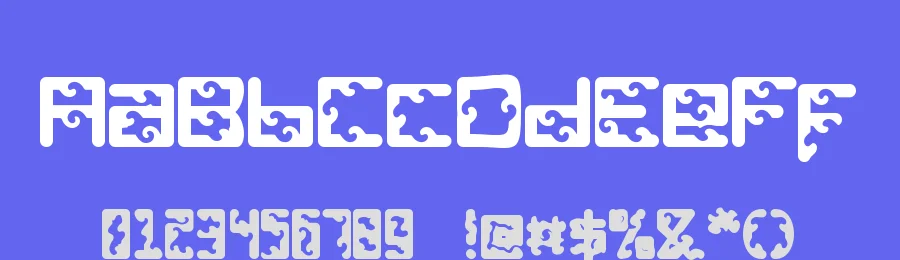 Spooky Witch PERSONAL USE by Arkrist Letter — Display Font — thumbnail 3