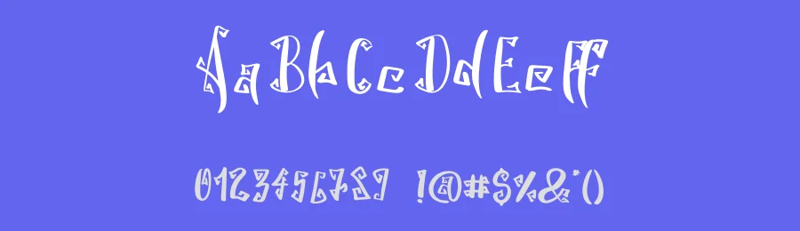 Spooky Wooky by Daniel Busoi — Display Font — thumbnail 3