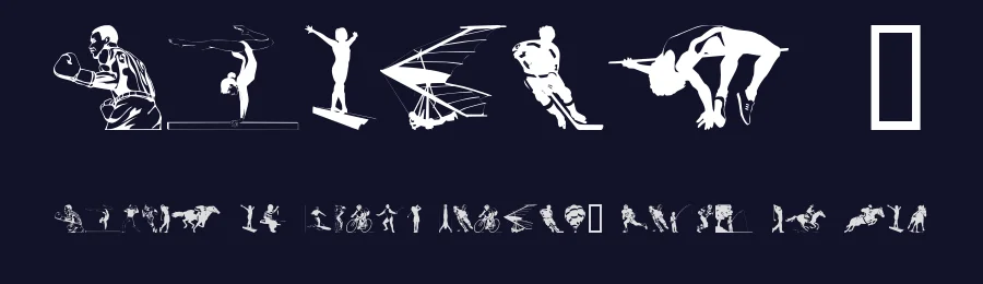 Sports 1 — Display Font — thumbnail 2