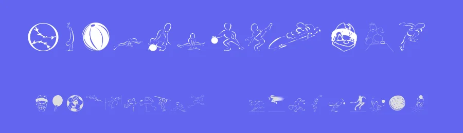 SportsCartoons — Display Font — thumbnail 3