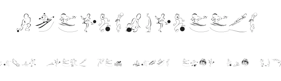 SportsCartoons — Display Font