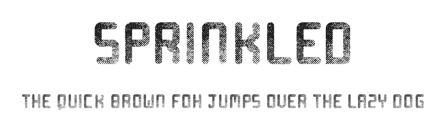 Sprinkled โ Display Font