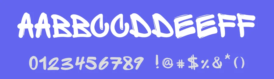SpriteGraffiti — Display Font — thumbnail 3