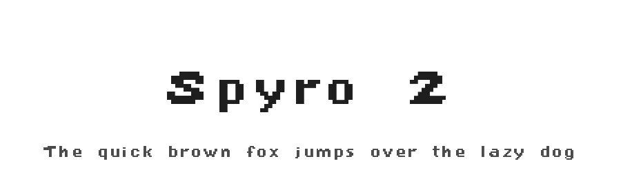 Spyro 2 โ Display Font
