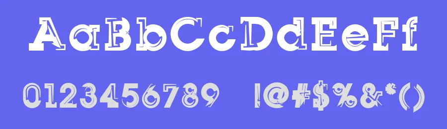 SqSerifOne — Display Font — thumbnail 3