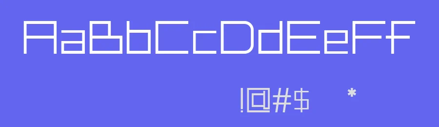 Square Space by Khusnul Ulum — Display Font — thumbnail 3