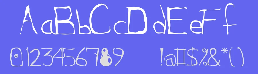 Squidgle — Display Font — thumbnail 3