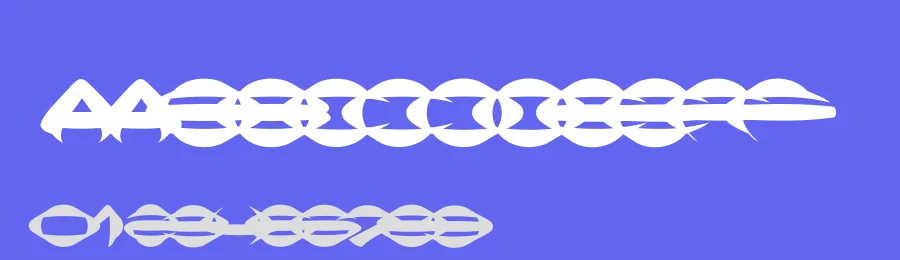 Squish — Display Font — thumbnail 3