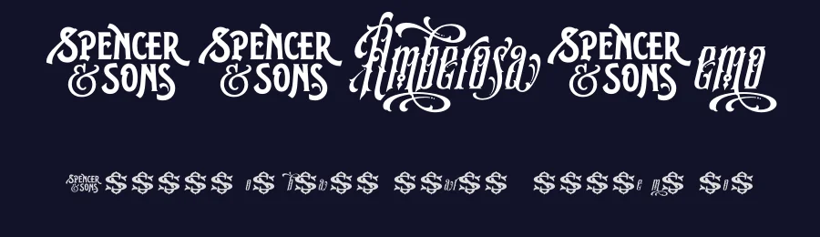 SSAmberosaDemo by Gilang Purnama — Script Font — thumbnail 2