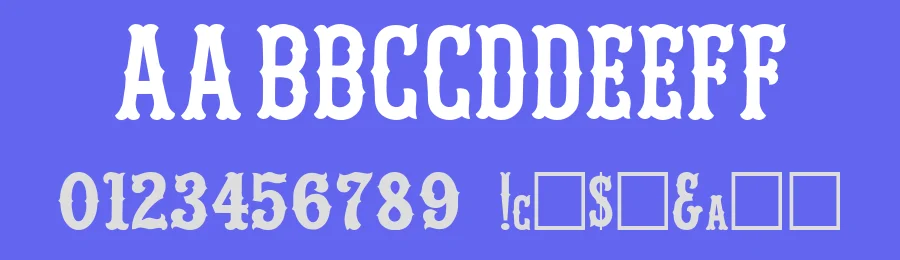 Stahls Tiffany 2000 — Display Font — thumbnail 3