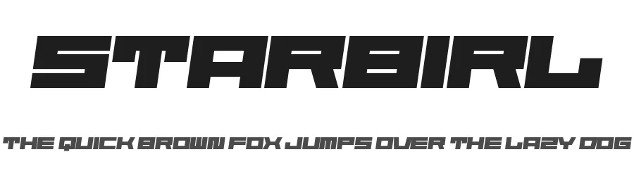 Starbirl by NAL — Display Font