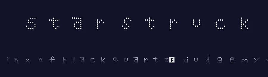 Starstruck by VeryBerryCherry — Display Font — thumbnail 2
